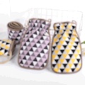 Bath Towel Bath Gloves Bath Artifact Color Triangle Bath Towel details Picture