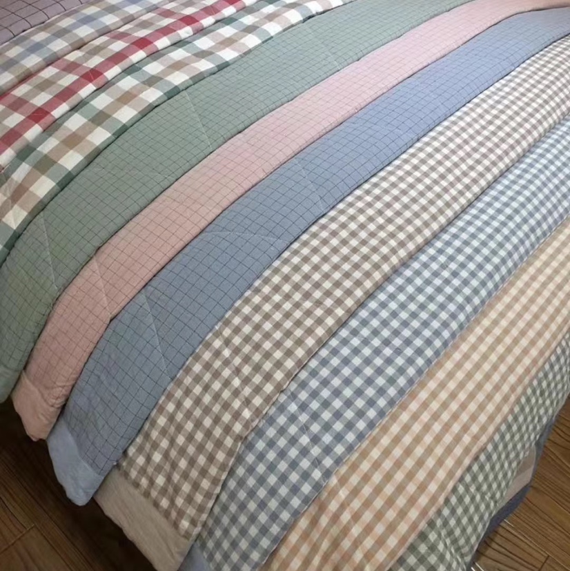 Old Coarse Cloth Washed Summer Quilt