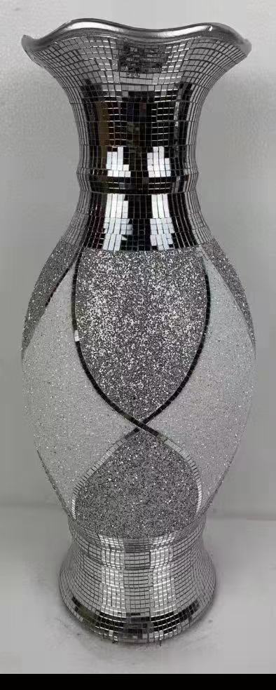 60cm óxido de magnesio adhesivo hoja de vidrio plata esparcido jarrón 334 60cm óxido de magnesio adhesivo hoja de vidrio plata esparcido jarrón 334