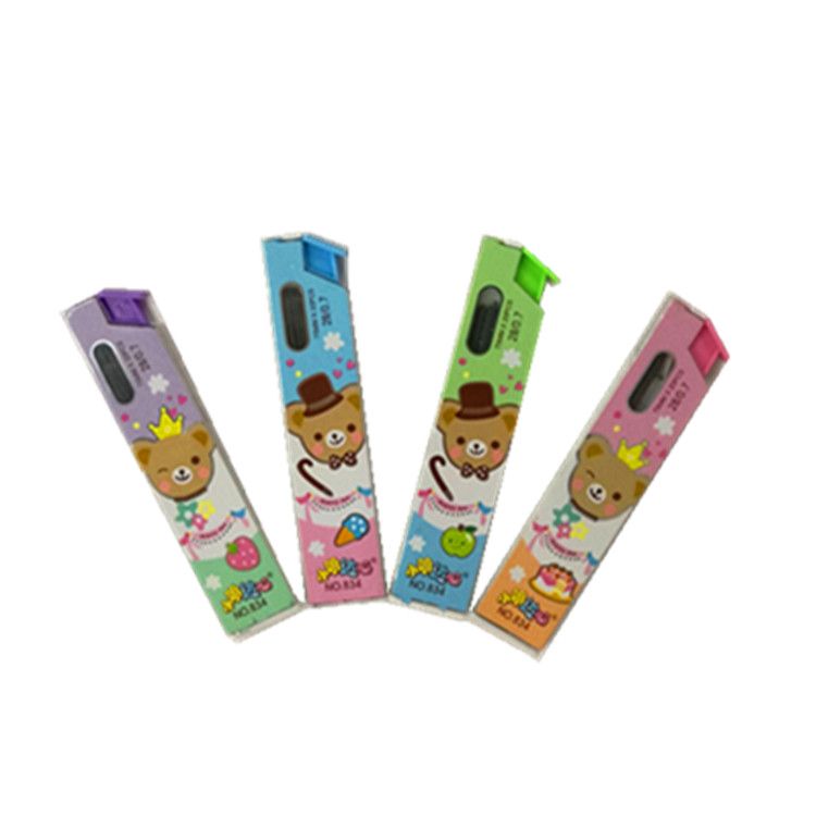 Cartoon pencil lead shaped pencil lead spring printed pen lead detail image 3