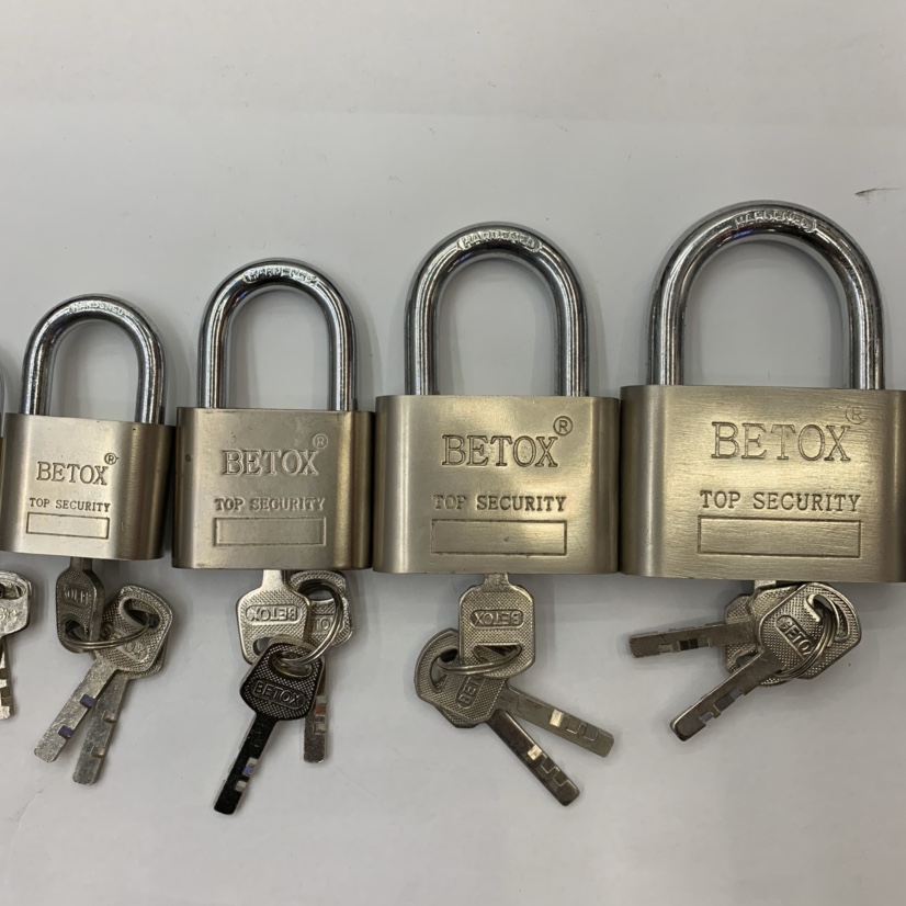 Padlock Blade padlock large rounded blade blade lock Matt blade lock waterproof lock anti-theft lock thumbnail