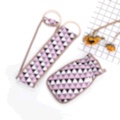 Bath Towel Bath Gloves Bath Artifact Color Triangle Bath Towel Item Picture