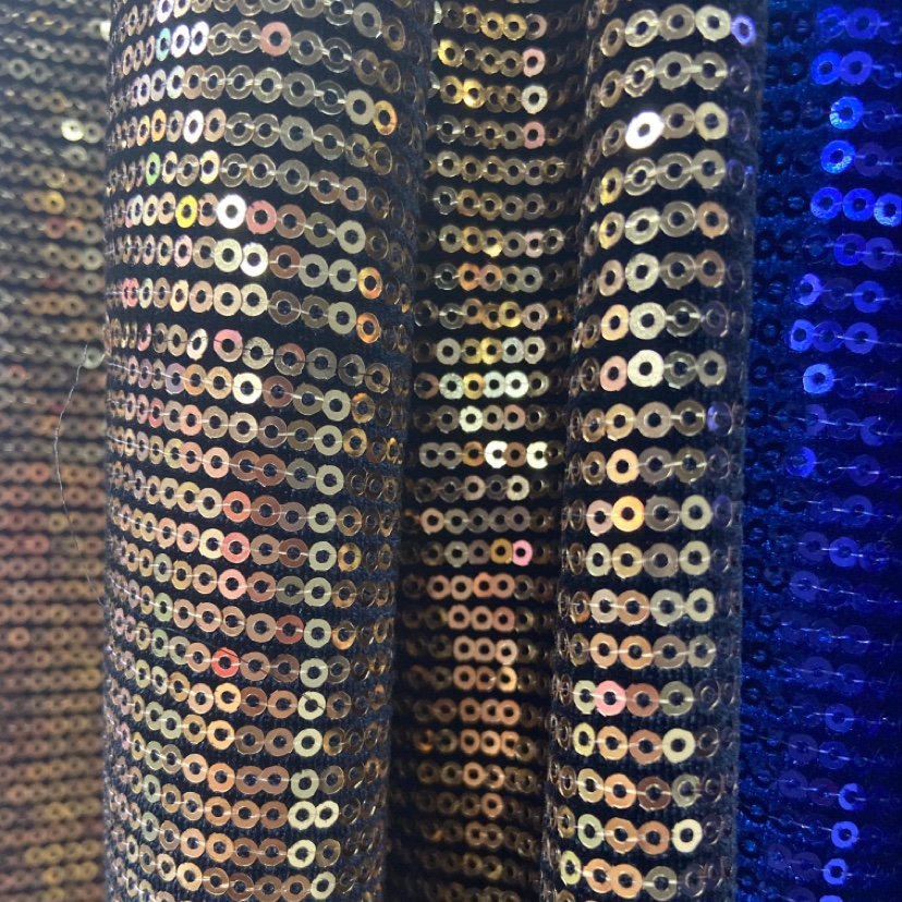 Gold Sequin Combination Sequin Ornament Crafts Headdress Fabric Multi-Color Optional Clothing Design Specification drawing