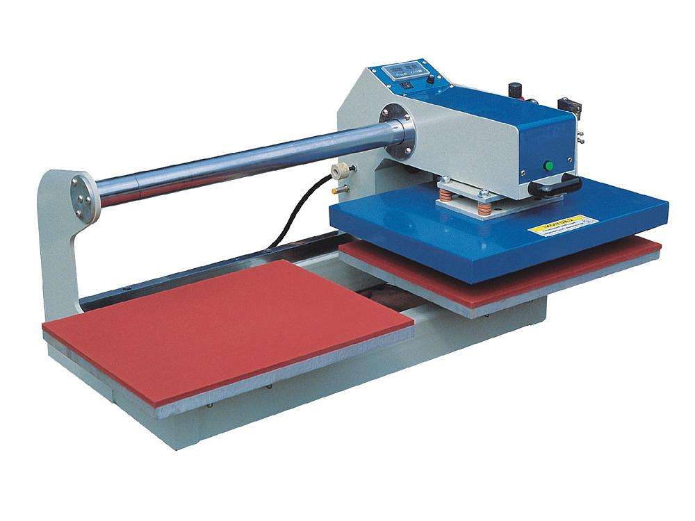 Pengfa Machinery Pneumatic upward sliding heat transfer printing machine detail image 4