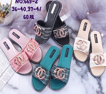 Ladies fashion flip-flops go with everything thumbnail