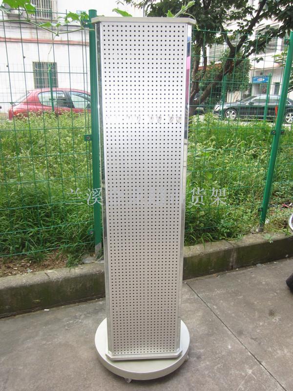 旋转四方洞板展示架饰品洞洞板加宽多孔板展示架详情图3