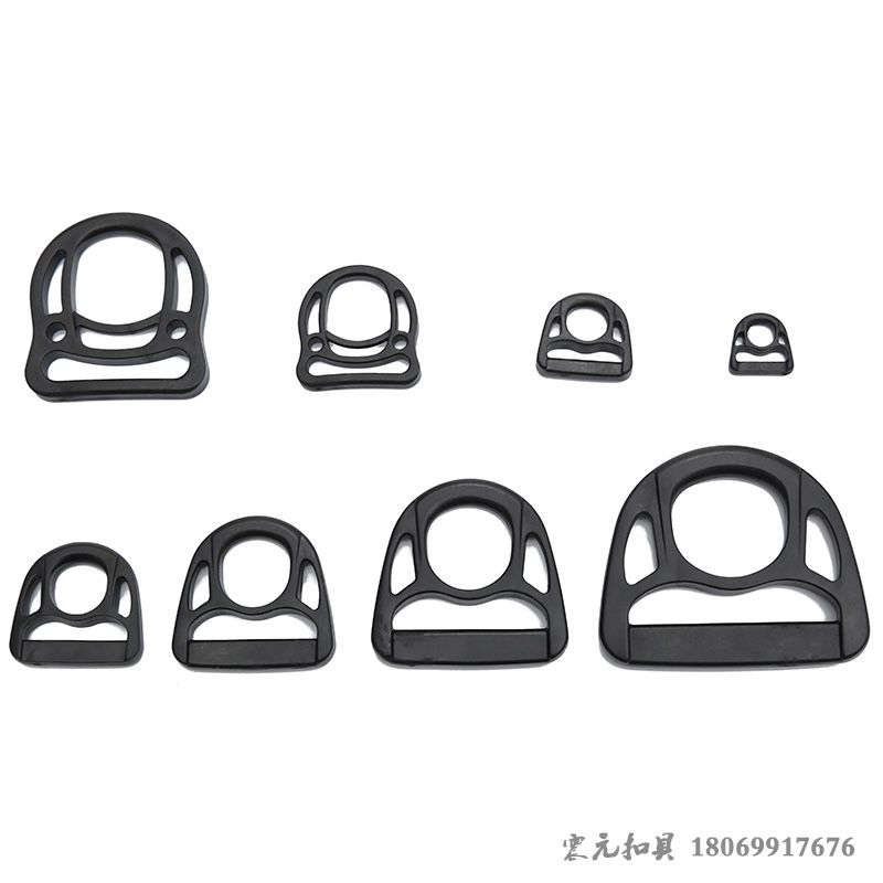 Environmentally friendly semi-circular adjustable buckle, D-type adjustable buckle, backpack adjustable buckle, triangular buckle detail image 4