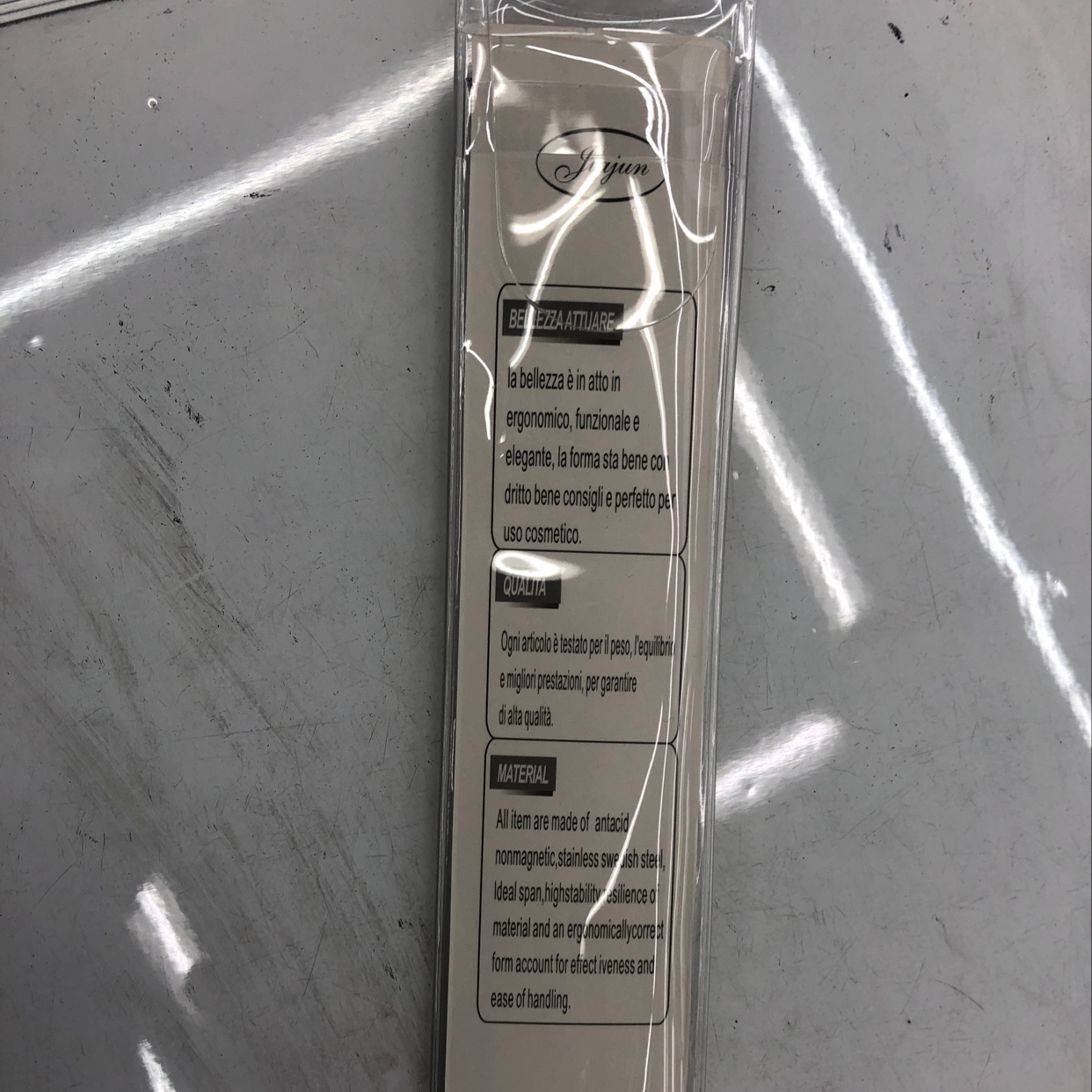 7.2 White stem eyeshadow brush Specification image
