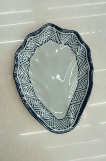 10 "vegetable leaf plate