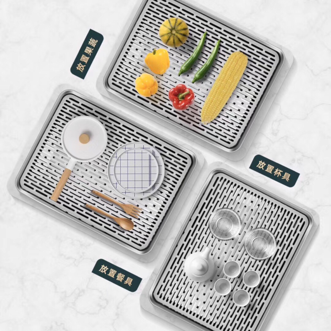 304 Draining tray set