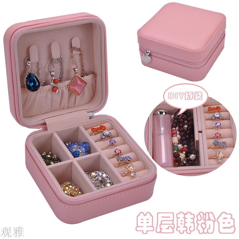 "Rush Price - Travel Portable Jewelry Box, Stud Earrings, Accessories Storage Box, Small Jewelry Box. Item Picture