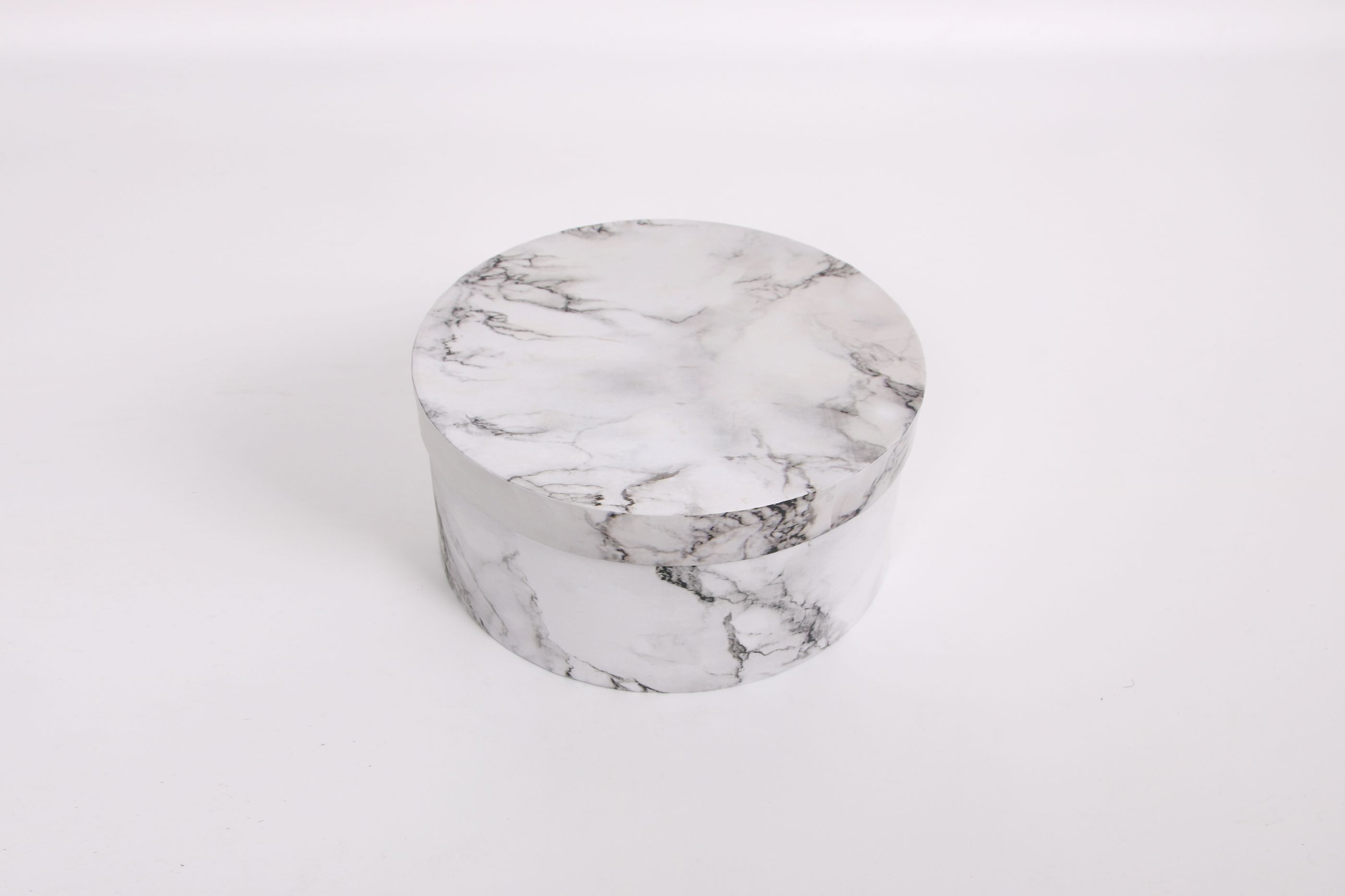 Large round three-piece flower box Valentine's Day gift box Specification image