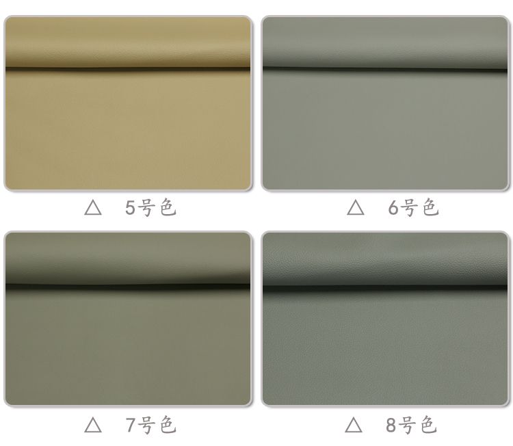 探榜郎厂家现货1.4mm小荔枝纹pu皮革沙发家具皮料汽车内饰人造革详情图6