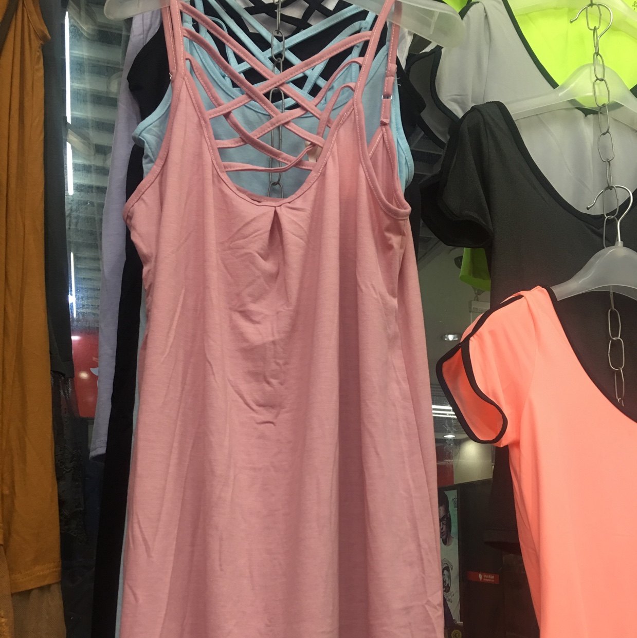 Pink slip dresses in stock