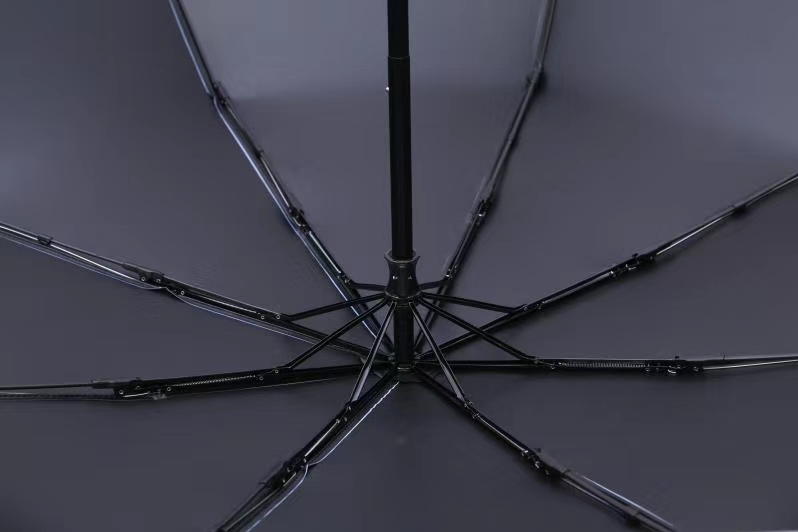 Sun And Rain Protection Uv Long And Plate Clear Umbrella Triple Folding Umbrella Vinyl Umbrella Hand Open Umbrella undefined