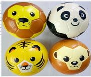 15cmPU球动物头像球可以踢的海绵足球儿童玩具球详情图3