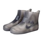 鞋套非一次性pvc防雨鞋套户外旅行防水鞋套防滑耐磨扇形鞋口