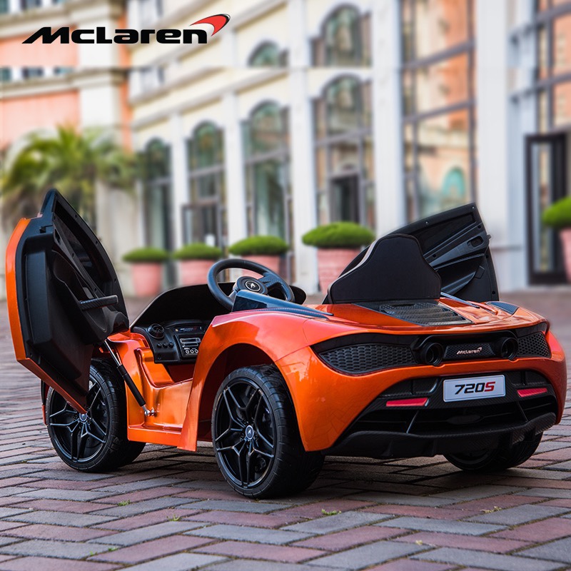 电动车带遥控白底实物图