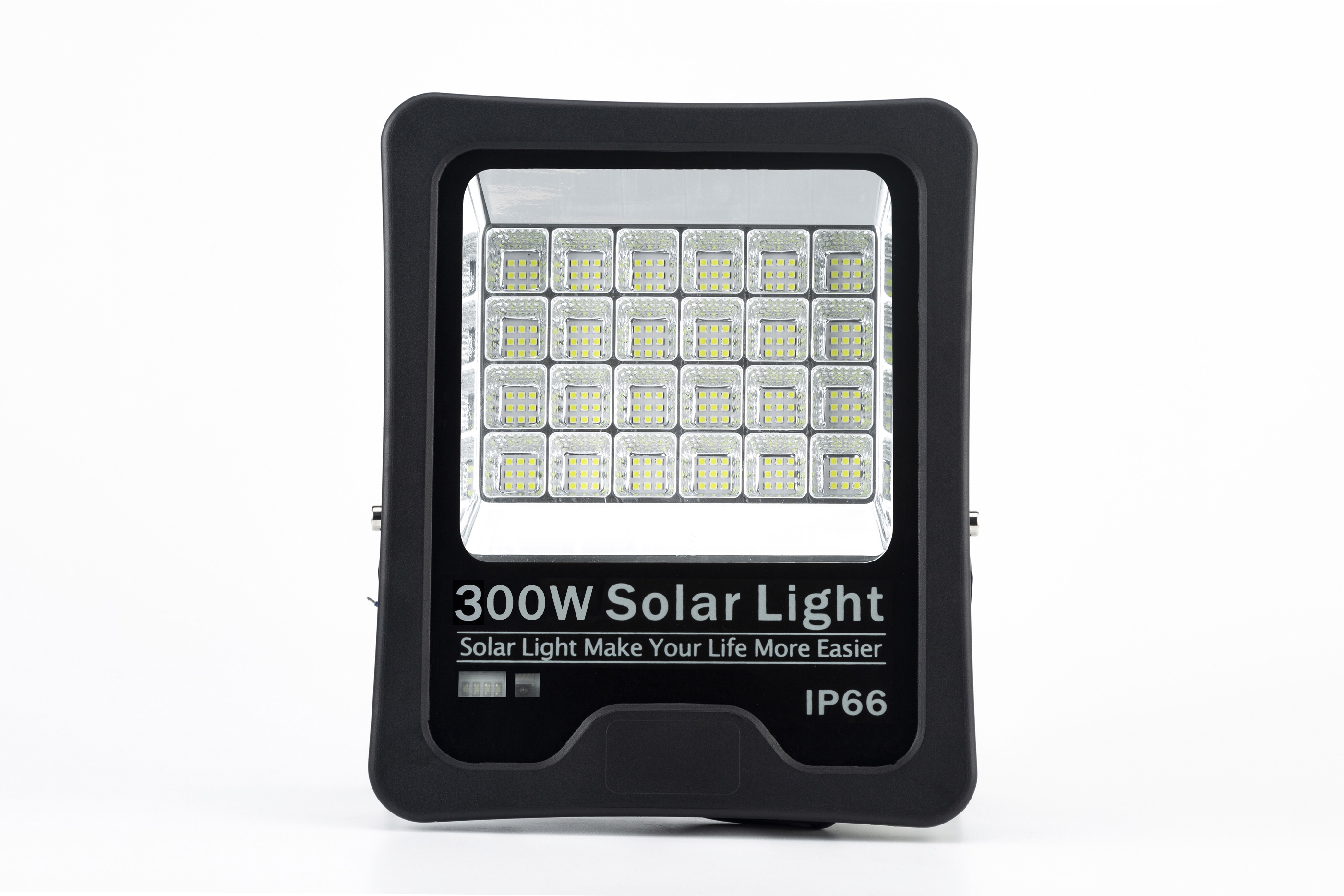 Solar floodlight grid model 100 watts details Picture