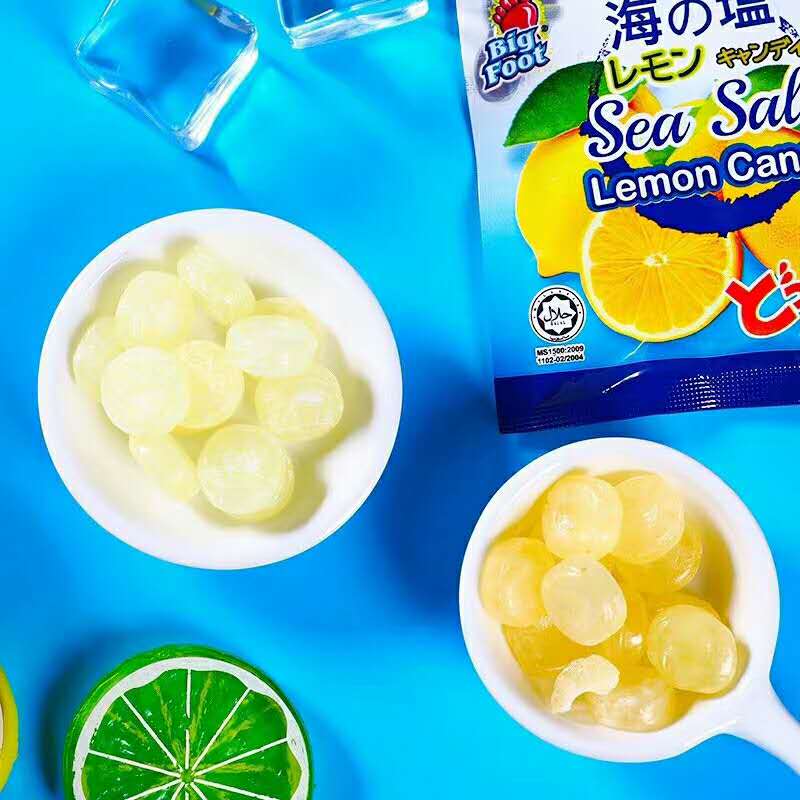 马来西亚原装进口食品碧富牌咸柠檬味糖果详情图2