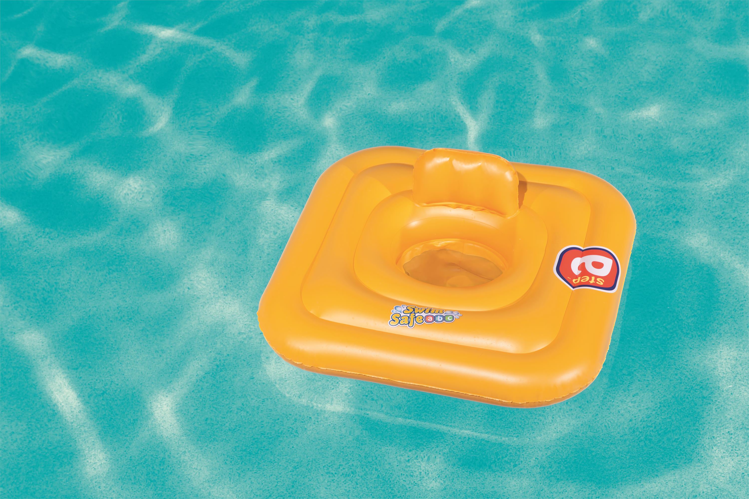 Swim Safe™ 30" x 30"/76cm x 76cm 方形婴儿座圈 充气泳圈详情图4
