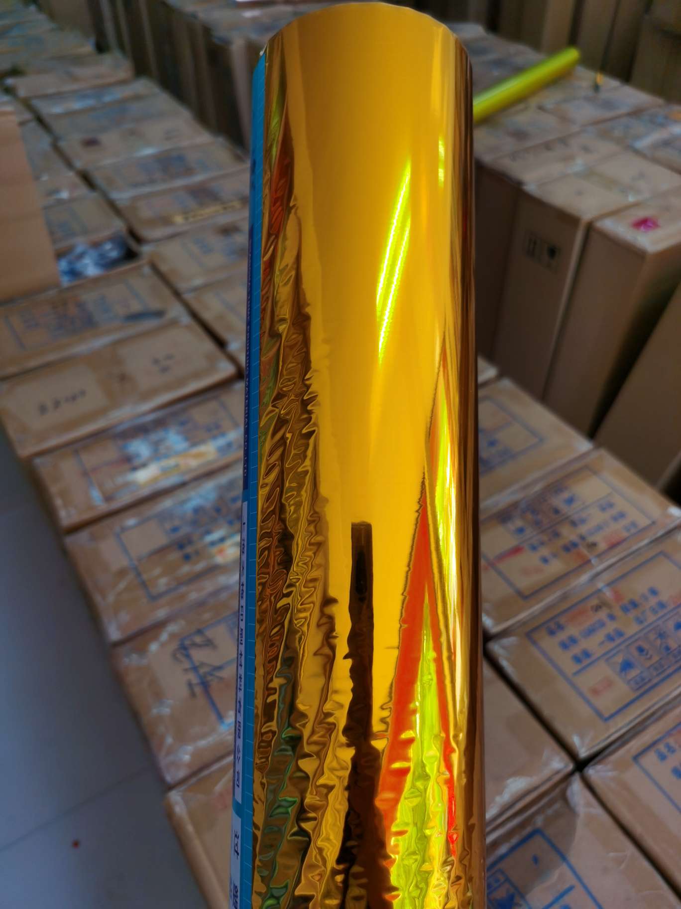 上海天梅烫金纸 过塑002金 标准规格 64cm*120m详情图2