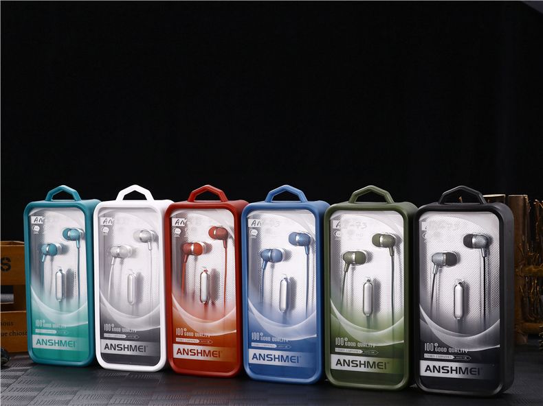 In-ear Earphones The AN-73 smartphone earphones are wired thumbnail