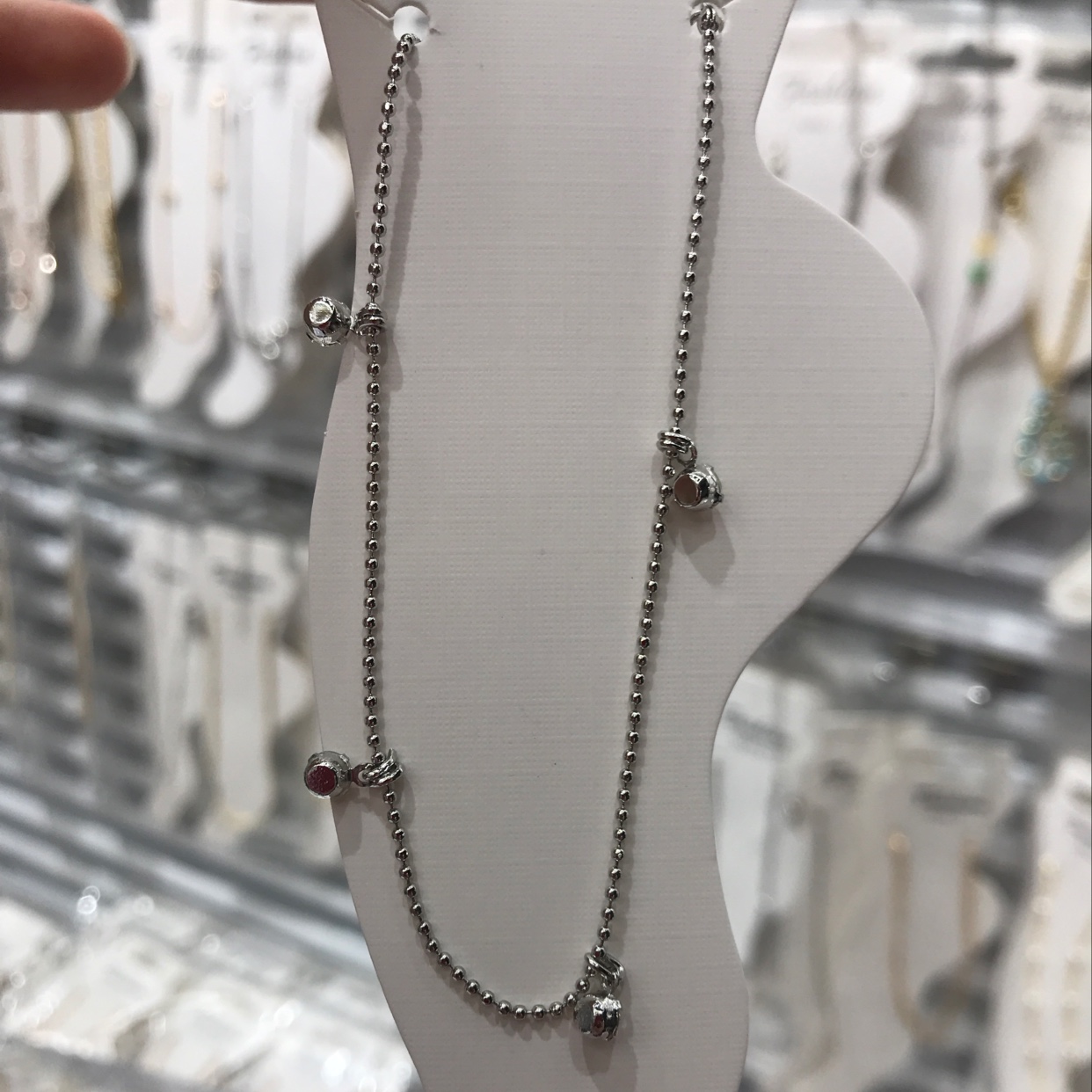 单条钻脚链批发产品图