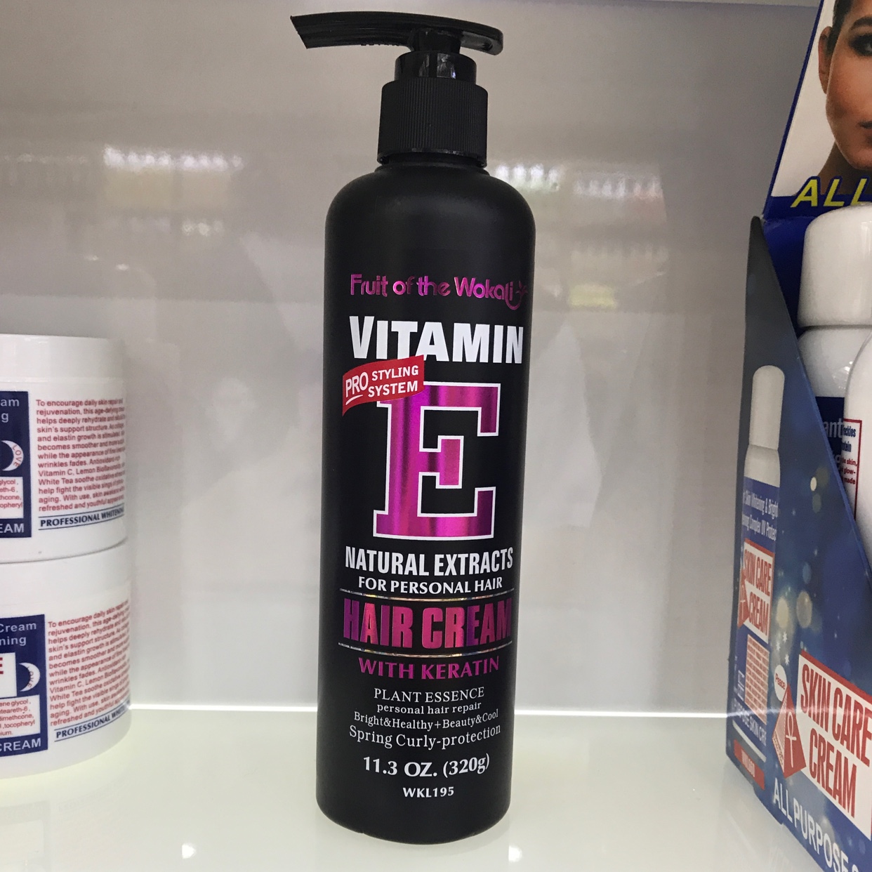 Pink vitamin E hair cream thumbnail