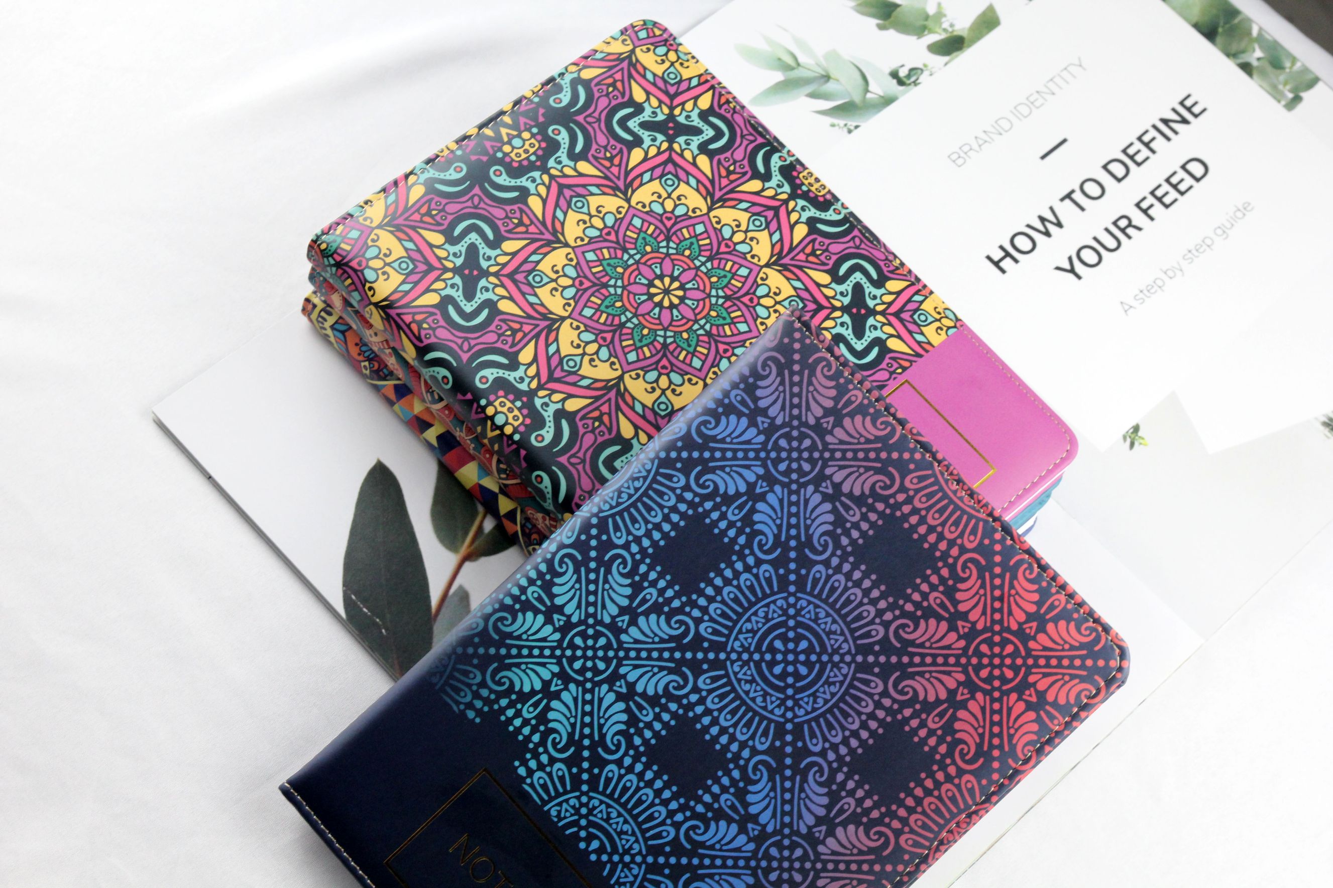 俄罗斯图腾异域风情笔记本a5商务记事本logo定制日记本子创意文具详情图5