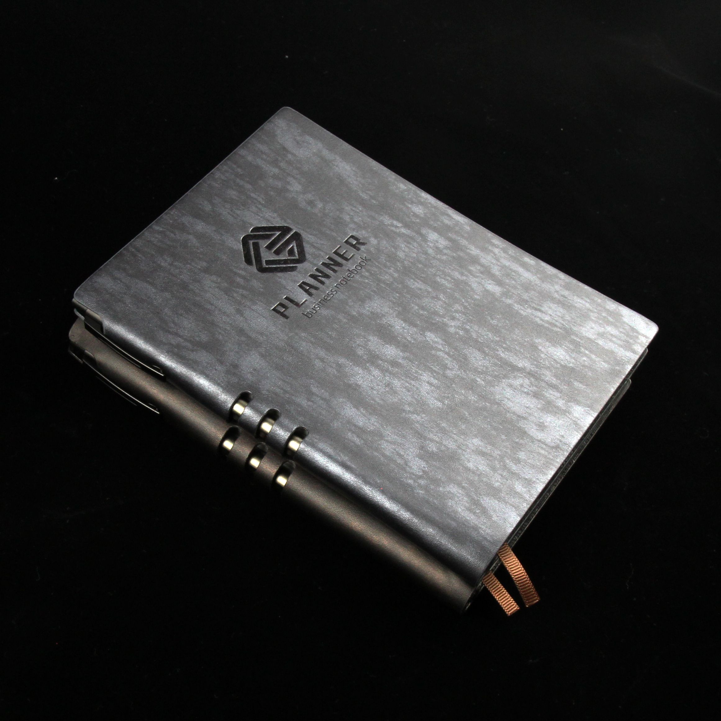 Business notebook A5 leather retro notepad conference notebook stylus soft leather notebook custom LOGO