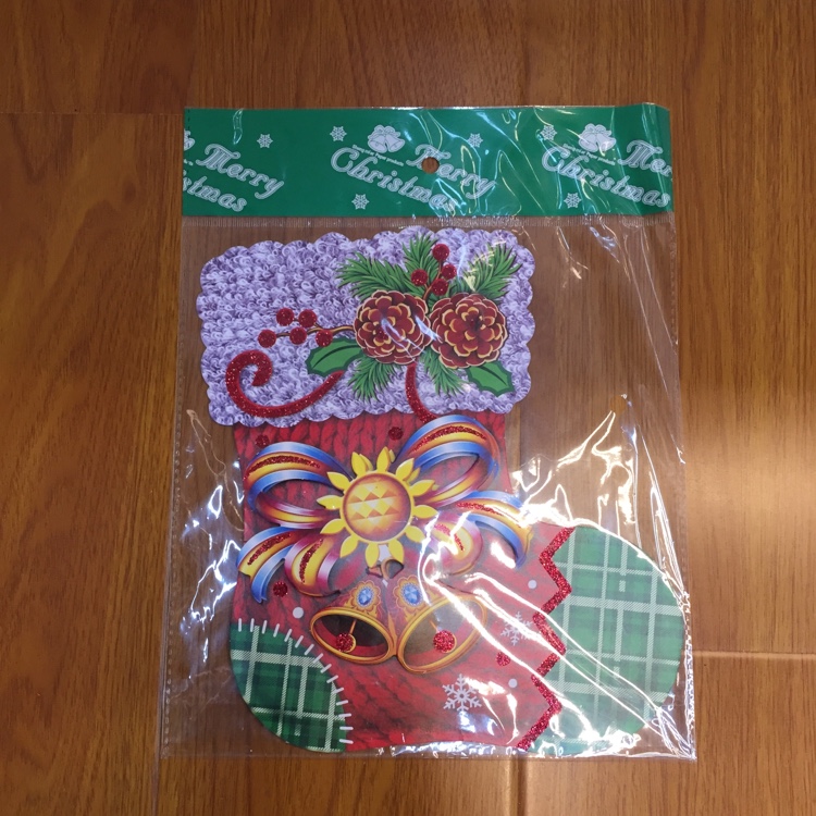 Christmas sticker medium-sized socks details Picture