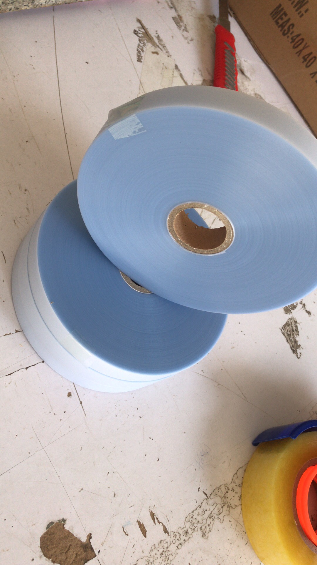 PVC雨衣热封条产品图