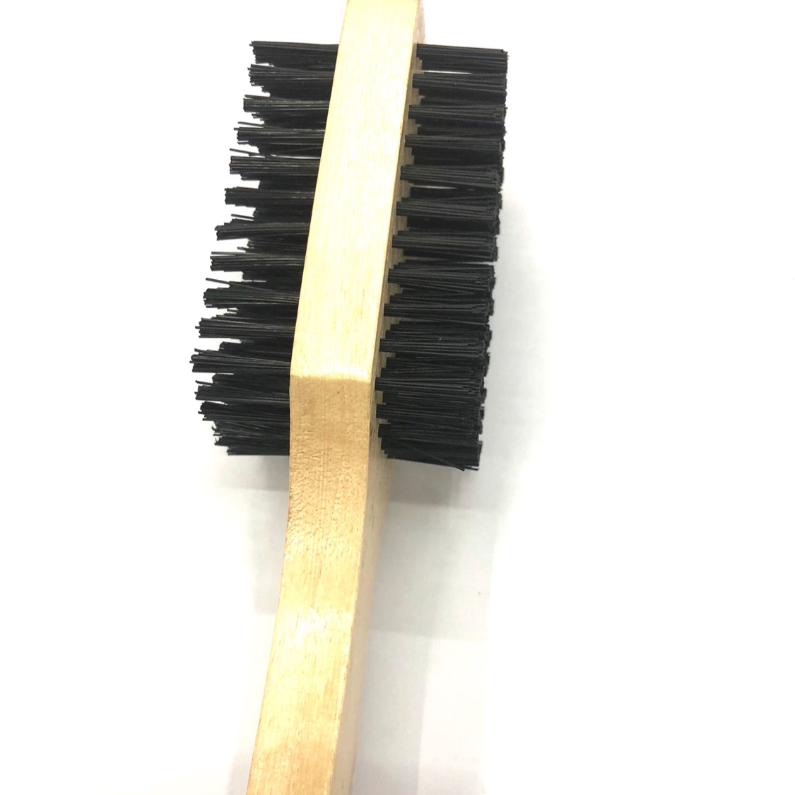 Two-sided brush shoe brush wood brush plastic wire brush thumbnail