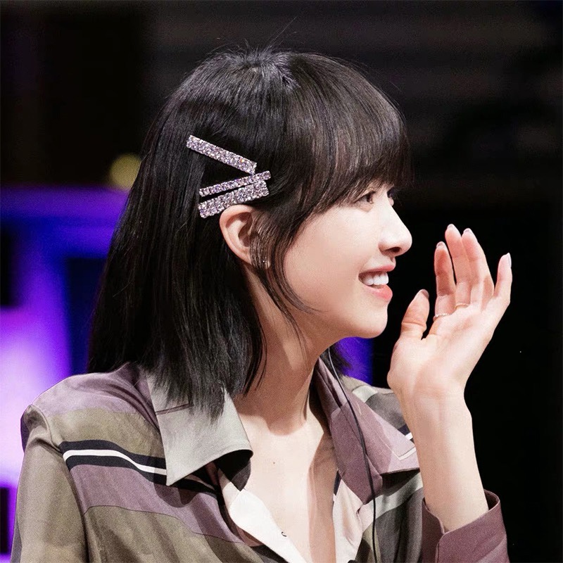 South Korea east gate new style full drill group hair clip star web celebrity with the same bang clip network hot style headgear female thumbnail