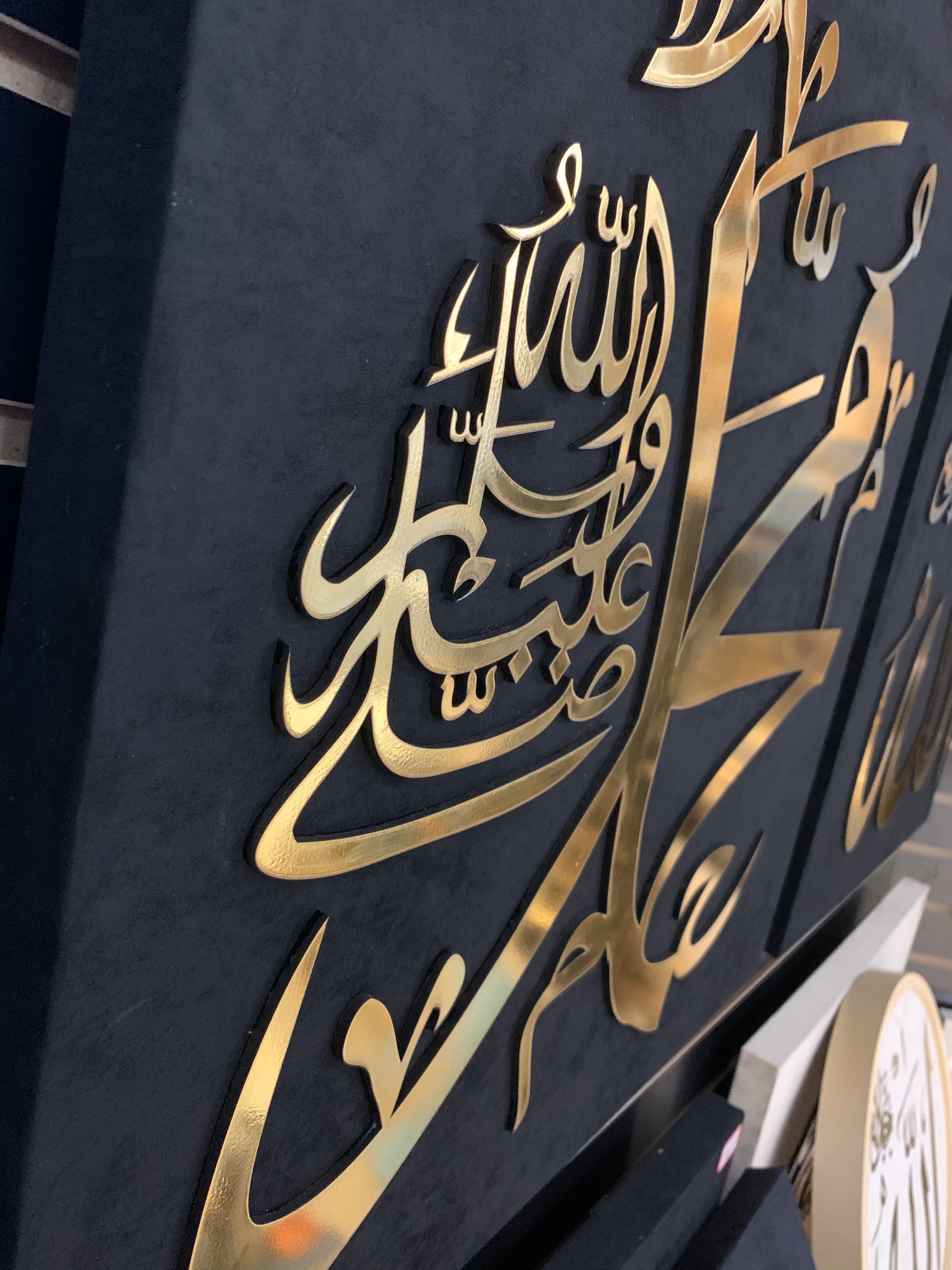 穆斯林相框阿拉伯文装饰画画框壁画餐厅挂画产品图