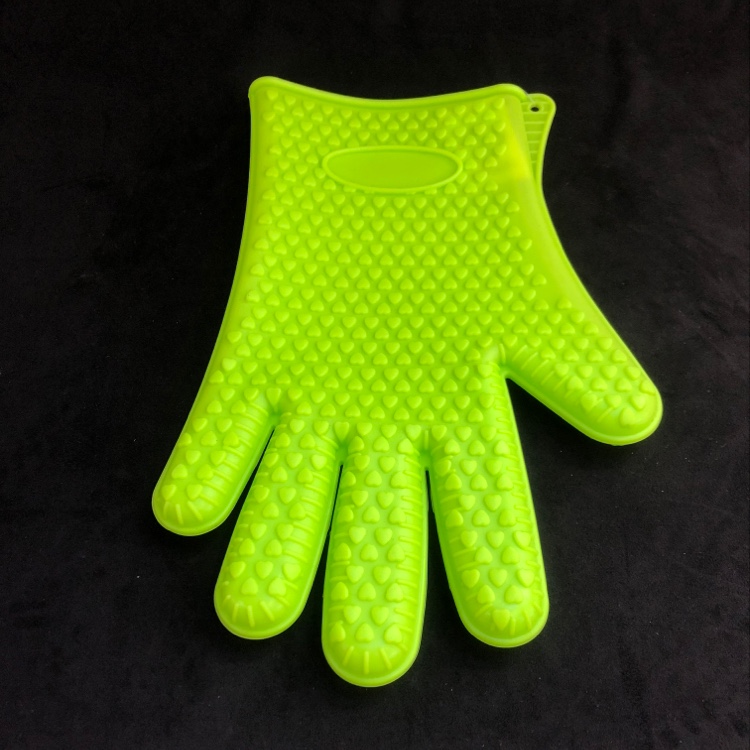 5 fingers heart-shaped silicone gloves thumbnail