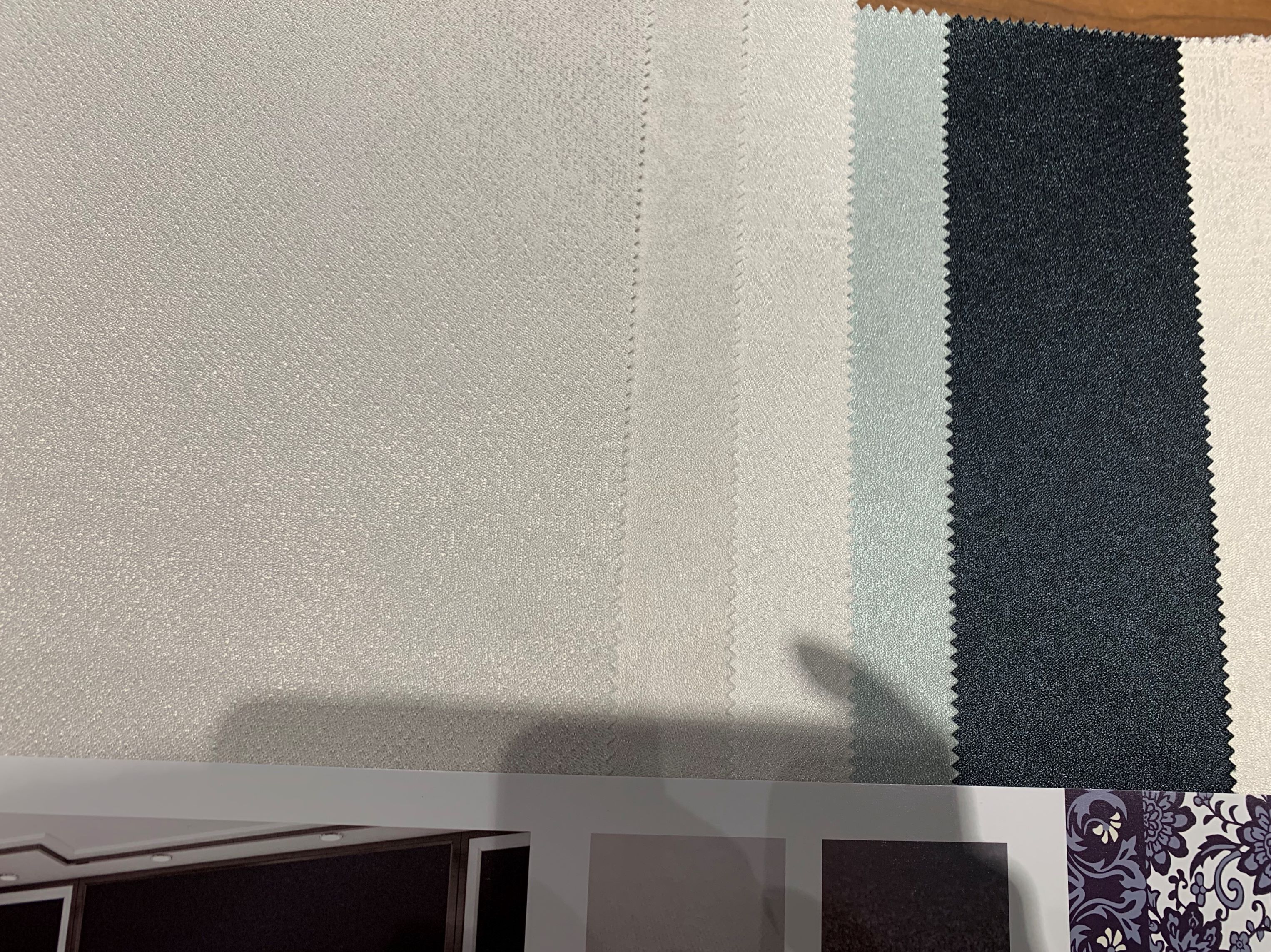 现代轻奢北欧新中式环保高精密棉麻墙布产品图