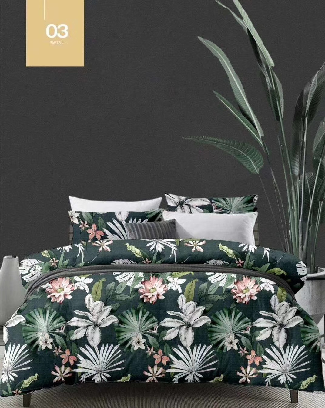 Anti-down fabric, down cotton winter quilt Item Picture