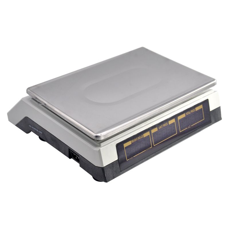 14191-424F Cheap electronic price platform scale 40KG/5g commercial scale Export foreign trade English fruit scale Specification image