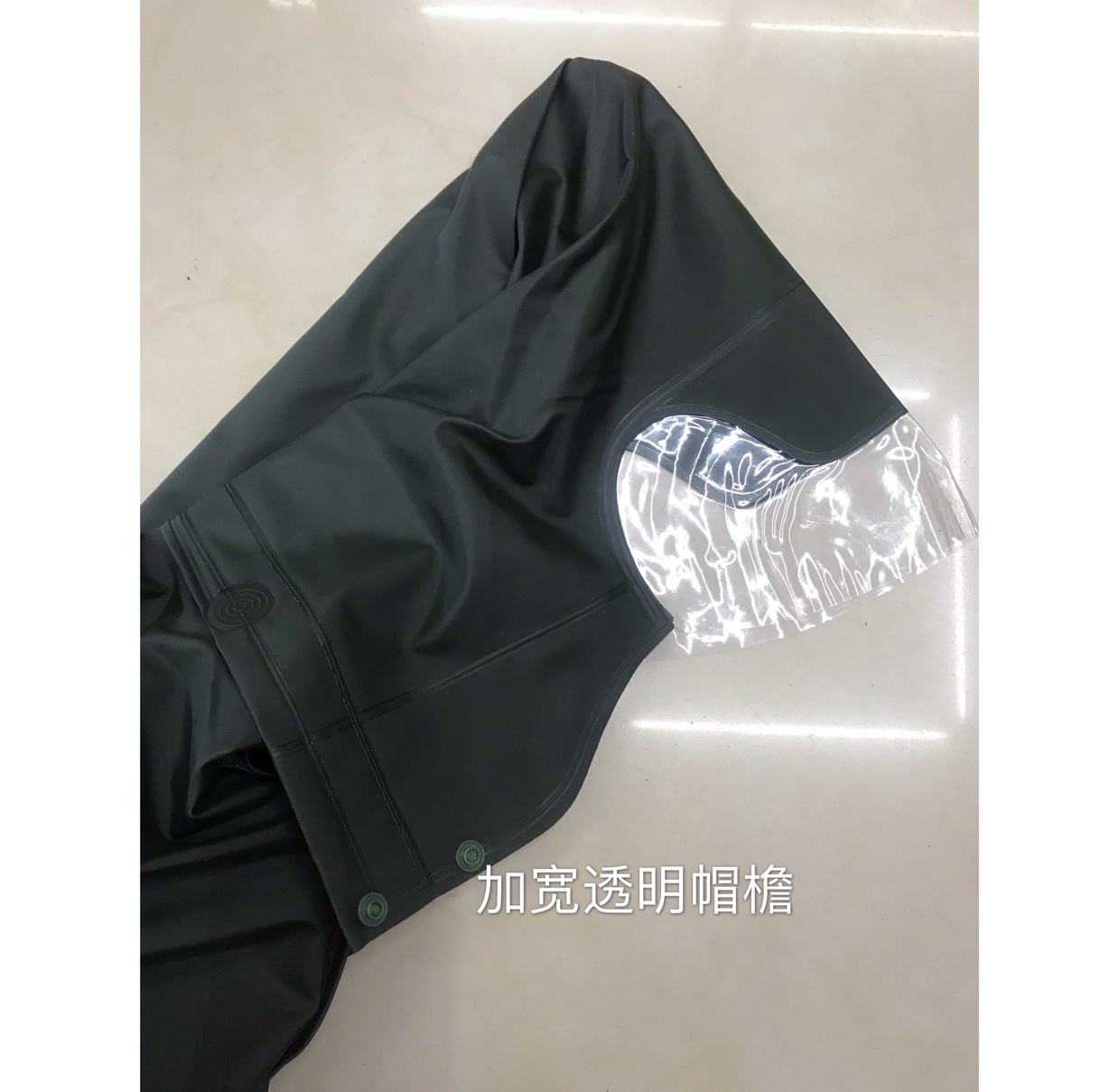 555 Knitted fabric set, durable and wear-resistant, thickened work protection raincoat, takeout, fishing and labor Item Picture