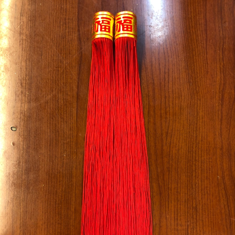 Five-inch tube wrapped fabric tassels 2 (single type)