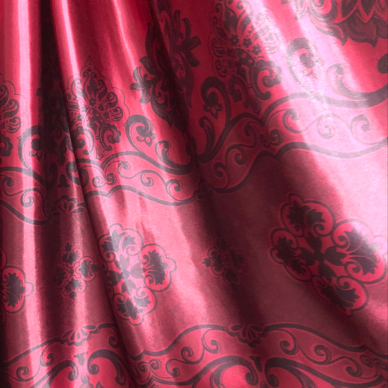 Door Width 2.8 Meters New Printed Curtain G
