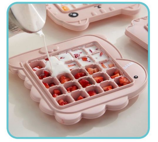 Cute Ice Cube Application Scenario