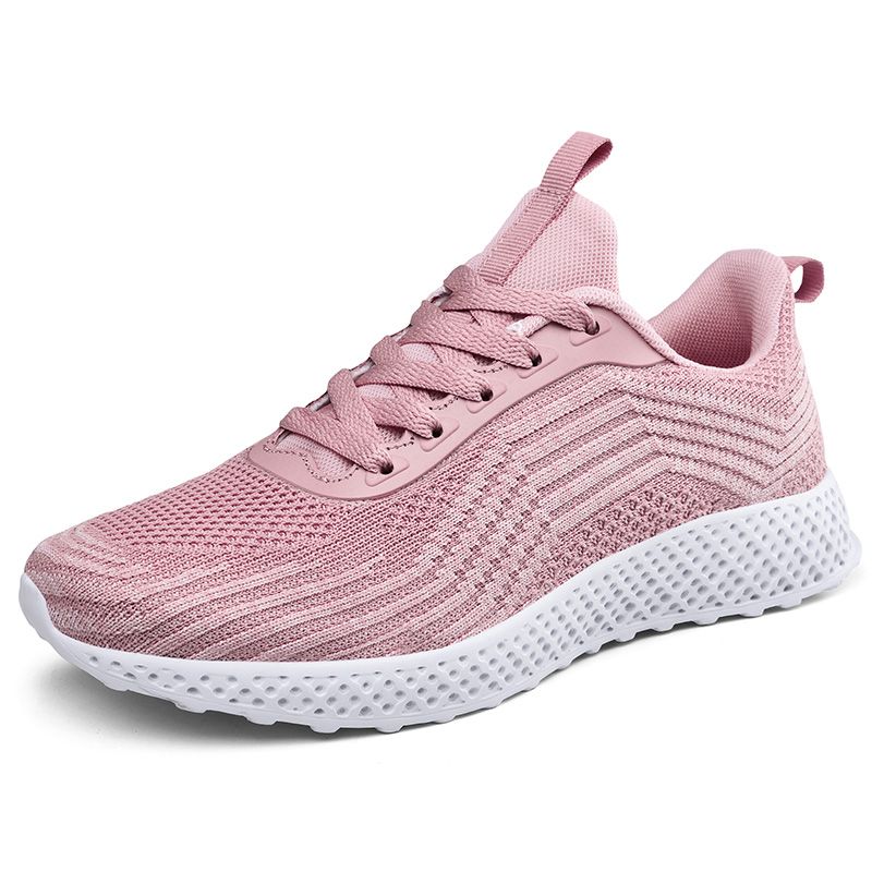 Adu Shoes 0520 Four Seasons Flying Weaving Women's Shoes Fitness Running Network Red Catwalk Application Scenario