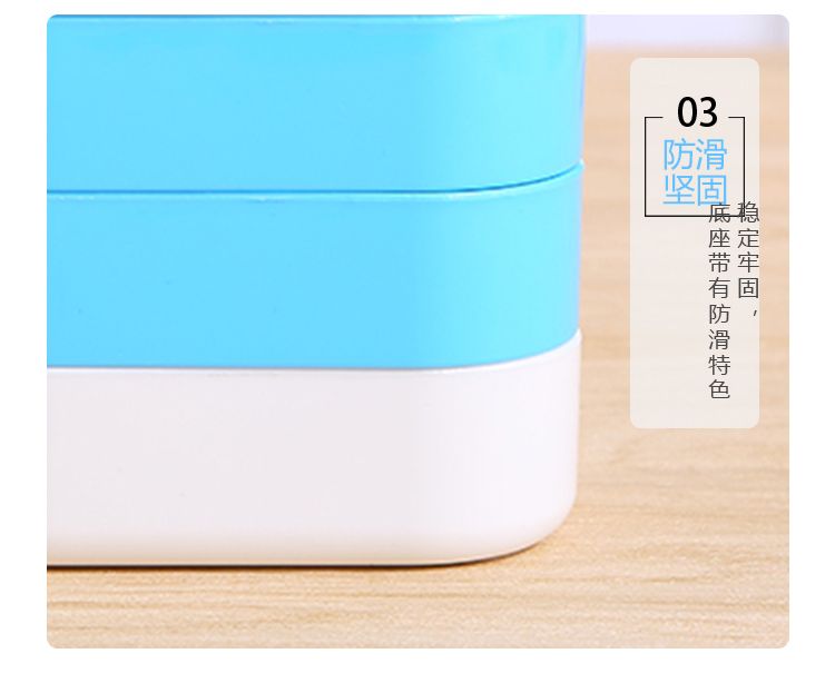 Creative, simple, modern and fashionable multi-functional office plastic, cute student cartoon desktop stationery storage box detail image 6