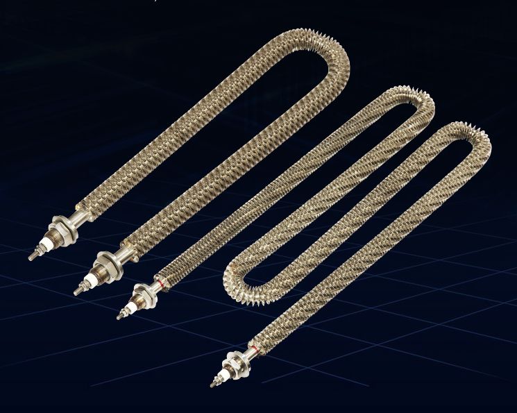 U型翅片干烧型加热管散热片电热管大功率烘箱烤箱发热管380V220V详情1