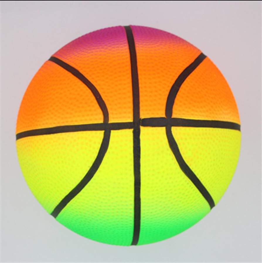 6寸彩虹篮球300个一件详情图2