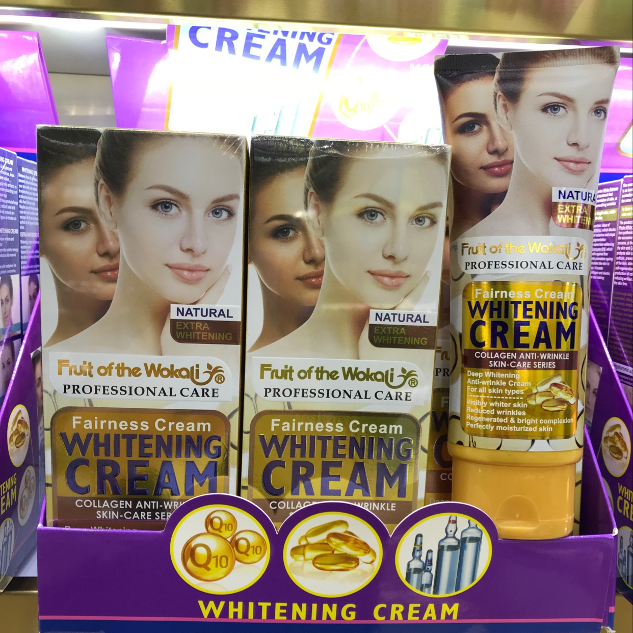 Collagen whitening cream 130ml full figure