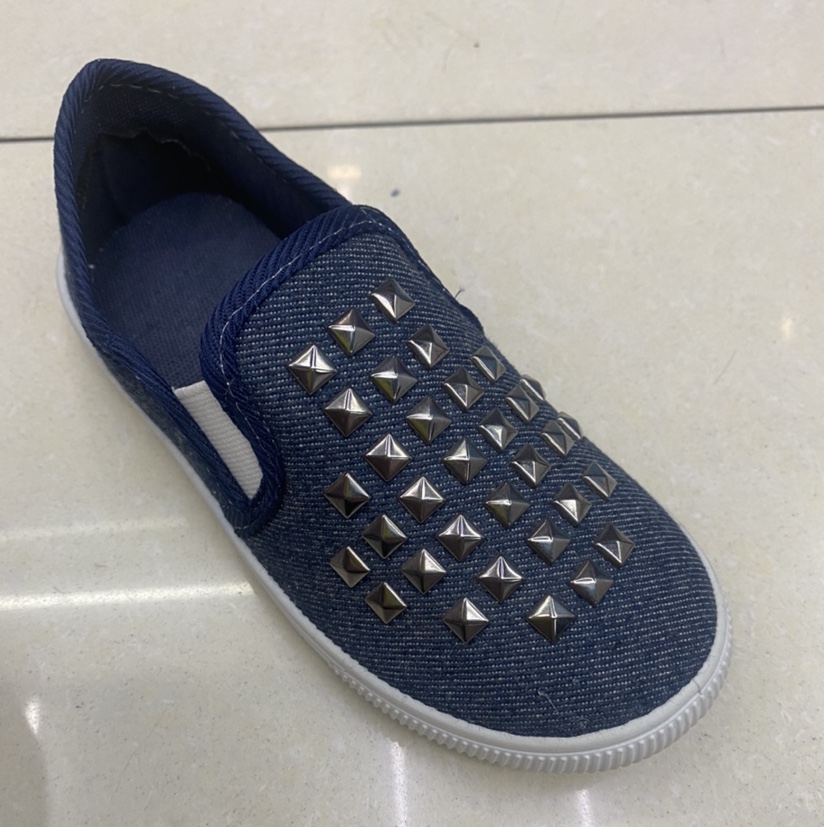 Foreign Trade Sales In Children Big Children Denim Shoes Casual Slip-On Children's Shoes